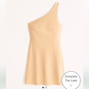 Abercrombie & Fitch One Shoulder Traveler Dress